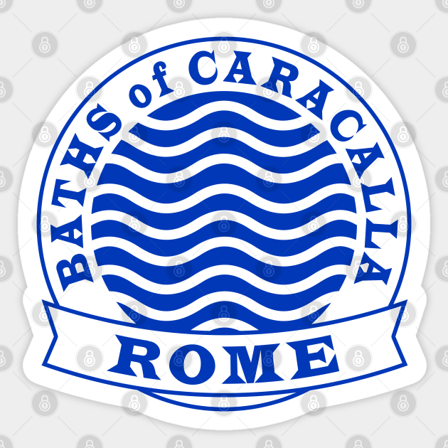 Baths of Caracalla Sticker by Lyvershop